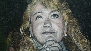 Сделать цветной портрет